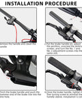 Installation guide for Universal 22mm Bike Brake Levers Set For Road Mountain BMX And Hybrid Bikes Aluminum Handbrake Levers.