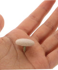 Close-up of snap rivet in hand from Headliner Repair Kit For Cars With Snap Roof Rivets, Easy Interior Ceiling Fix And Quick Installation