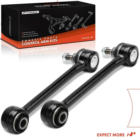 Two Pack Rear Forward Upper Control Arm With Ball Joint And Bushing Compatible With Hyundai Tucson 2010 To 2015 Kia Optima 2006 To 2010