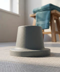 Heavy Duty Rubber Replacement Feet For Bath Chairs And Shower Benches Non Slip Grip 28.5mm Hole, close-up view on floor