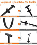 Comparison of 100pc Tough As Nylon Auto Body Clips Grippy Push Rivet Retainers showing durable nylon vs inferior materials.