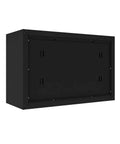 Back view of Ready To Assemble Floating Garage Storage Cabinet For Wall Mount With Lockable Double Doors Heavy Duty Steel Construction