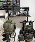 Heavy Duty Tactical Gear Rack Wall Mount Hanger And Hook For Police Motorcycle Cycling And Football Equipment Holds Up To 100 Lbs