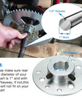 Installing Beefy 8 Hole 48 Tooth Chain Sprocket Hub for Predator 212cc Go Kart with 1 Inch Bore and Keyway