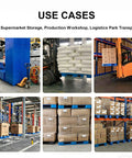 Heavy Duty Blue Plastic Pallet For Industrial Storage And Logistics Workhorse HDPE One Piece Pallet in warehouse use cases