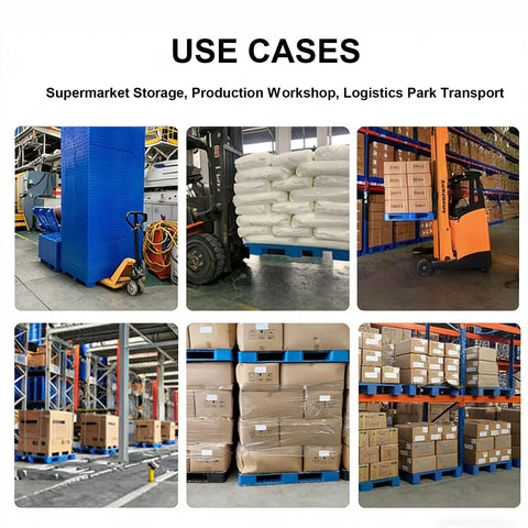 Heavy Duty Blue Plastic Pallet For Industrial Storage And Logistics Workhorse HDPE One Piece Pallet in warehouse use cases