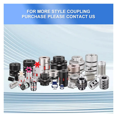 Heavy Duty Stainless Steel Flexible Coupling Shaft Connector With Parallel Line Grooves For Motor Encoder Drive, various styles