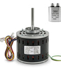 Furnace Blower Motor Heavy Duty One Third HP 115V 1075 RPM Four Speed Replacement for GE with 5MFD 370VAC Capacitor