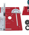 Precision Router Table Insert Slide Like Butter With Dead On Accurate Metric Measurements And Smooth Sliding Action for woodworking use.