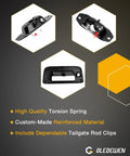 Heavy Duty Tailgate Latch Rebuild Kit For Chevy Silverado And Gmc Sierra 2007 To 2014 featuring durable torsion spring and reinforced clips