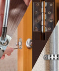 Installation of 100 Pack Top Shelf Wood Screws Number Twelve Gauge By Five Eighths Inch Flat Head Phillips Self Tapping Drywall Fasteners 18 8 304 Stainless Steel Rust Resistant Hardcore Construction Tools.