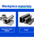 Workpiece materials for Curve Radial Flap Disc 4-1/2 In X 7/8 In 40 Grit Zirconia For Welding And Grinding Topsides And Fillet Welds