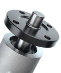 Close-up of Engine Water Pump With Gasket Drop In Ready Direct Fit For Ford Mustang 1986 1992 showing mounting flange