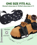 Lawn Aerator Shoes For Grass That Make Aeration A Breeze Easy On Buckle Spike Shoes For Lawn And Garden with sizing chart