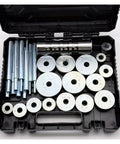 Must Have Family Car Tools For Quick Valve Seat Ring Repairs Without Demolition All Models 20 To 60mm Fits Your Daily Ride And Keeps You From Going To The Mechanic For Minor Hiccups. open repair kit with metal valve seat rings and rods in case