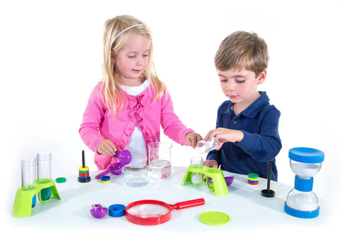 Kids First Science Lab Kit For Preschoolers Ages 3 And Up With 24 Durable Colorful Plastic Tools For Kid Friendly Hands On STEM Learning