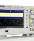 SDS1052DL+ 50 MHz Digital Storage Oscilloscope with USB and LAN, showing waveform on high-resolution display