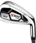 Single 7 Iron Golf Club For Men Right Handed Forgiving Design With Graphite Shaft and Easy Control Grip close-up view.