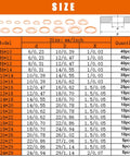 Copper Crush Washers Kit For Oil Drain Plugs, 360 Pieces In 18 Sizes M6 M24, size chart showing dimensions and quantities