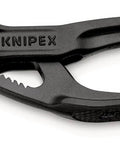 Cobra XS Pipe Wrench And Water Pump Pliers Slim Head For Tight Spaces One Hand Fine Adjustment And Long Lasting Grip 100 mm