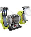 Boss Grade Six Inch Angle Grinder With Hella Bright Led Work Light And Reliable Voltage Sensor ruggedly crafted for precise metalwork.