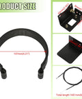 4 Inch Mini Bike Centrifugal Clutch Brake Band Kit Fits Predator 212cc Tillotson GX140 GX160 GX200 with mounting bracket
