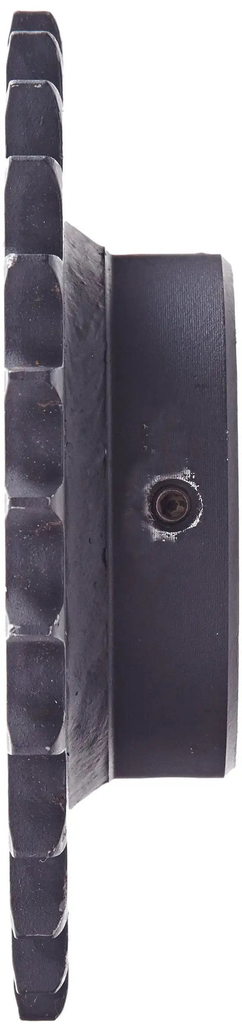Side view of Roller Chain Sprocket Built To Fit Series 50 Chain With 0.625 Inch Pitch, Type B Hub, showing teeth and hub detail.