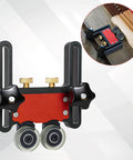 Double Wheel Bearing Stock Roller For Featherboards On Table Saws Router Tables And Band Saws Jig Guide Pro Grade Aluminum Alloy