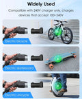 J1772 To Nema 5 15 Plug Adapter Cable For E Bikes Scooters And Electric Skateboards, charging electric bicycle, skateboard, and unicycle.