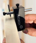 Heavy Duty Knife Maker Center Scribe And Adjustable Edge Line Scriber Featuring Hella Precise Carbide Tip for marking steel with smooth action.