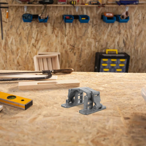 Heavy Duty Hidden Door Hinge Stainless Steel For Fire Hydrant Cabinets And Home Use Invisible Design Built Tough To 125Kg Rock Solid Construction Sleek Modern Interior Access Narrow Frame For Easy Emergency Opens on wood workbench
