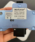 Boss Level Mt 09 Fiber Cleaver Automatic Cable Cutting Knife For Ftth Installations shown from the back highlighting model details.