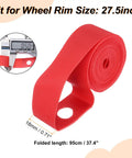 Four Pack 700C Rim Strips 18mm Nylon Rim Tape For Road Mountain And Hybrid Bikes, Lightweight Wheel Rim Tape Inner Tube Protector