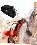 Two Pack Horse Blanket Leg Straps With Elastic Fit And Durable Metal Buckles for Riding and Training on horse