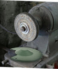 Angle Grinder Wheel Guard Protector Easy Install Safety Shield on a grinding machine in a workshop setting
