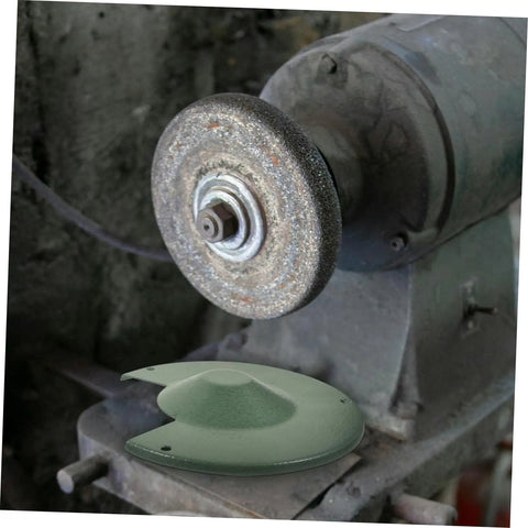 Angle Grinder Wheel Guard Protector Easy Install Safety Shield on a grinding machine in a workshop setting