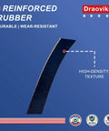 Reinforced rubber belt texture for Two Pack V Belt Set For Air Compressors Replacement PJ373 Fits Husky H1504ST And A700062