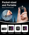 Pocket-sized Type-C Thermal Camera For iPhone And Android Devices With 320x240 Resolution And 15x Digital Zoom