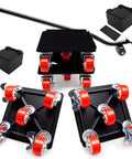 Heavy Duty Industrial Furniture Movers With Wheels And Dolly Lifter Sliders Five Casters Cart for Moving Heavy Furniture and Equipment