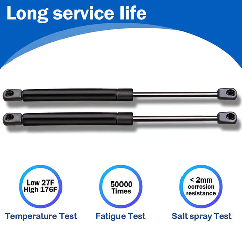 Toyota Camry Hood Struts 2007 To 2011 Lift Supports Set Of 2 Gas Springs Durable Performance Testing Indicators