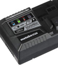 Top view of Rapid 18V And 36V Slide Battery Charger With USB Port Fast Charge For Lithium Ion Slide Style Batteries