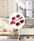 Ergonomic Furniture Lift Mover Tool Set With Non-Slip PVC Handles And Durable Steel Build For Heavy Sofa Lifting Without Back Strain Or Injury, shown with furniture.