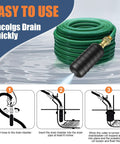 Multi Size Rubber Drain Bladder Kit For Knocking Out Dang Clogs In 1 To 6 Inch Pipes Fast No Sweat Bathroom Sink Shower Or Pool Unclogger That Hooks Up To Standard Garden Hoses For A Quick Home Plumbing Fix with hose connection instructions.