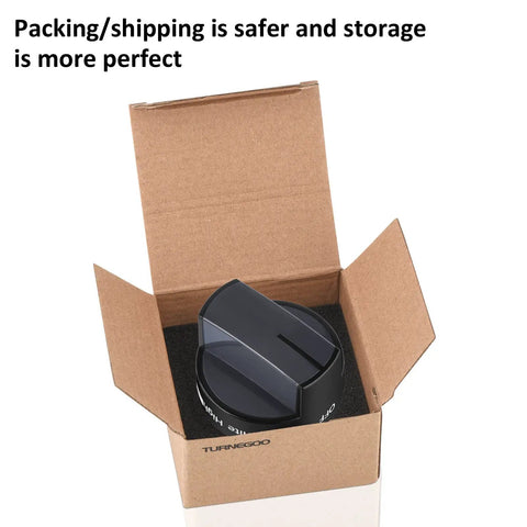 Replacement Gas Stove Knob For Black Cooktop Control Knobs Fits Standard Gas Ranges WPW10339442 PS11753188 1 Pack in box