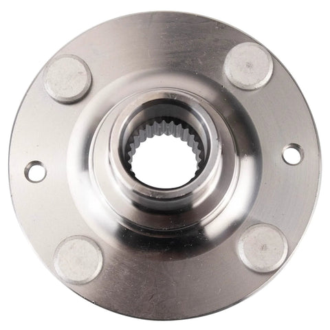 Front view of Front And Rear Wheel Hub Driver And Passenger Side 2 Piece Set That Keeps Your Ride Solid Fits 91-02 Ford Escort 90-94 Mazda 323