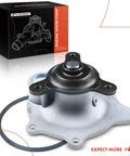 Water Pump With Gasket Replacement For Chrysler Town And Country 2001 2007 Voyager 2001 2003 Dodge Caravan Grand Caravan 2001 2007 3.3L 3.8L OHV Minivan Plug And Play Direct Fit Premium Quality shown with packaging