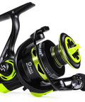 Lightweight Spinning Reel With Ultra Smooth Action For Saltwater And Freshwater 20 Lb Drag Five Point Two To One Gear Ratio