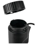 Close-up of Self Powered Timing Light With Daylight Readable Xenon Bulb showing removable cap and black handheld casing for quick engine timing setup.