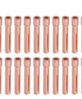 1.6mm Orifice Collet Copper Set With 20 Tungsten Electrodes For QQ150 showing multiple copper collets arranged in rows
