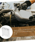 Oil Viscosity Tester Tool For Accurate Engine Oil Quality Check And Auto Maintenance Acrylic Stand Included Durable And User Friendly For Auto Shops And DIY Car Care Enthusiasts. Acrylic tester with engine oil poured in auto shop